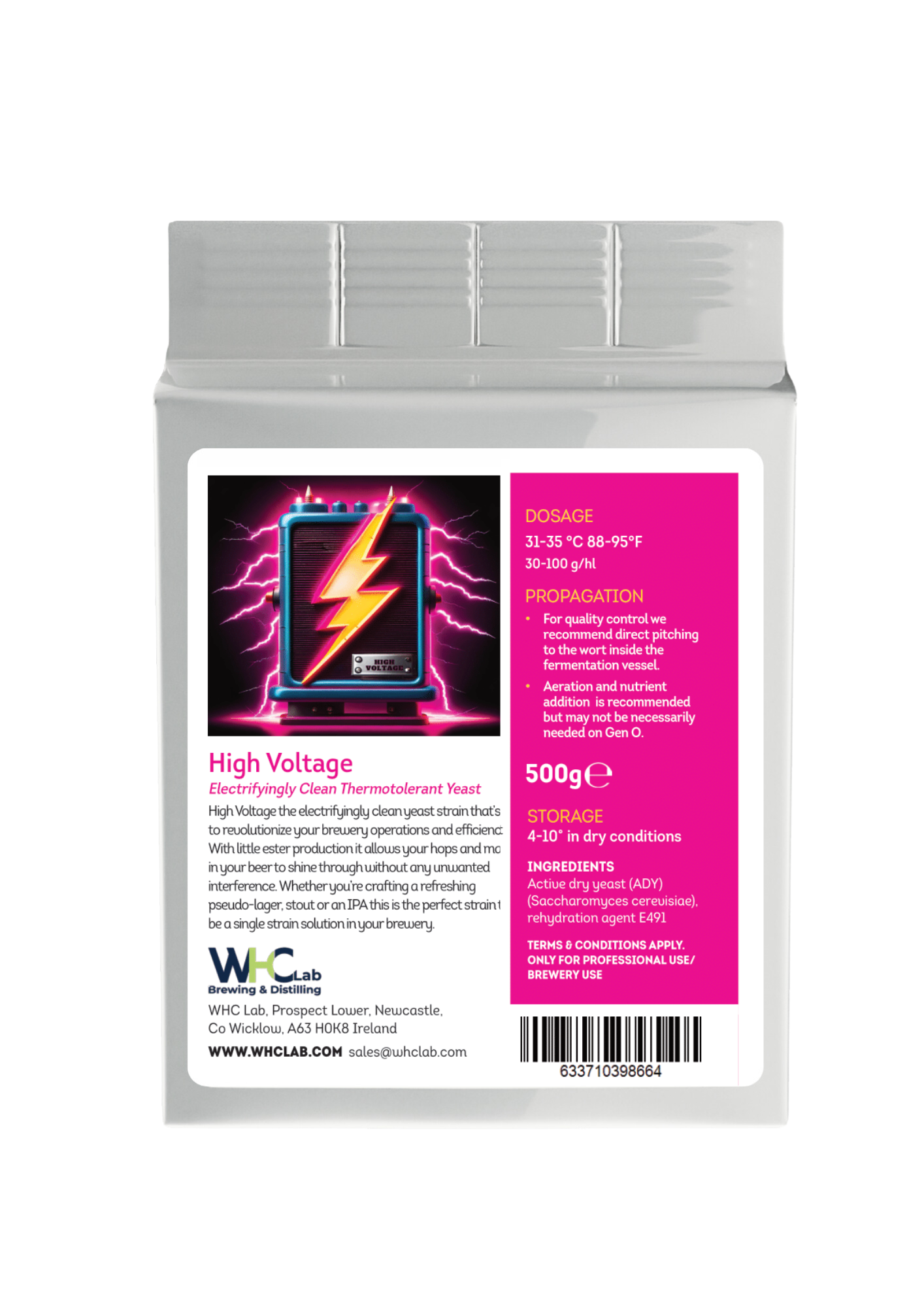 High Voltage - Thermo Tolerant & Clean・耐熱性 & キレイ