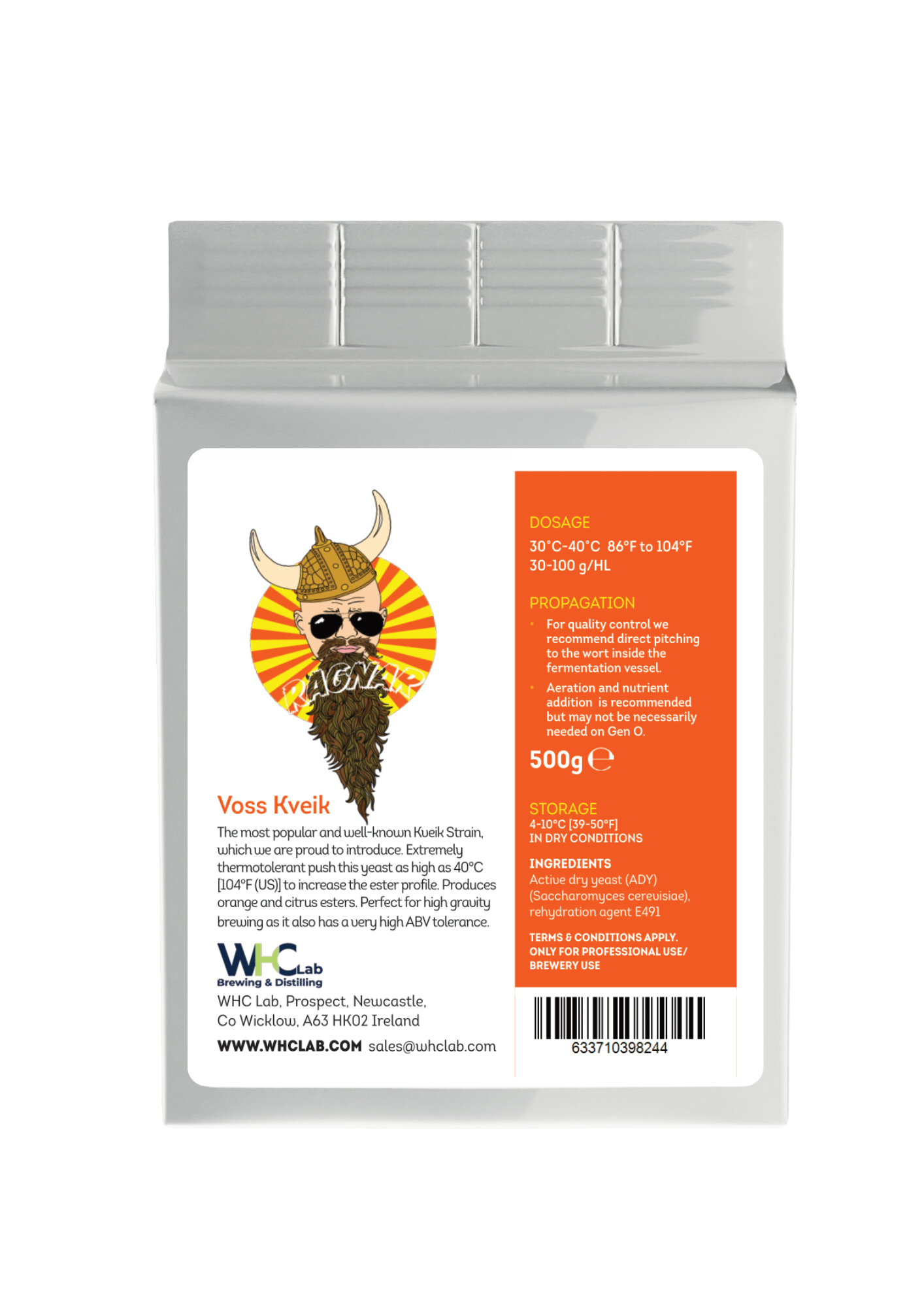Voss Kveik – Thermo Tolerant Farmhouse・耐熱性ファームハウス