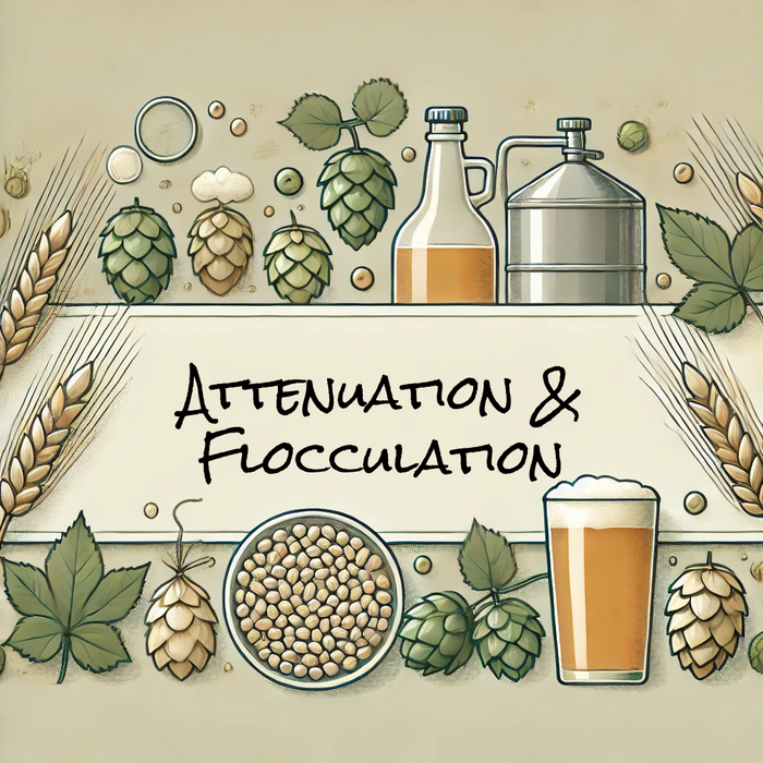 アテニュエーションとフロックレーションを理解する：醸造家にとって重要な指標