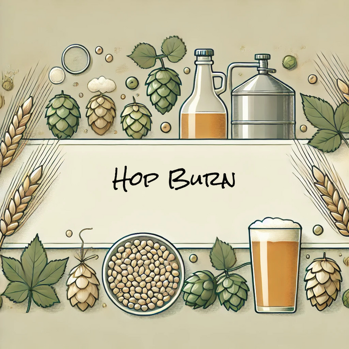 HAZYビールにおけるホップバーンの原因と防止策